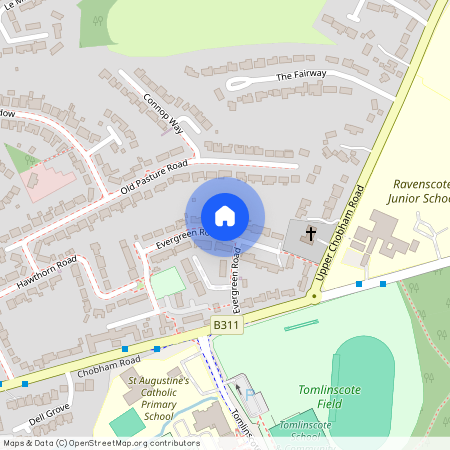 Evergreen Road, Frimley