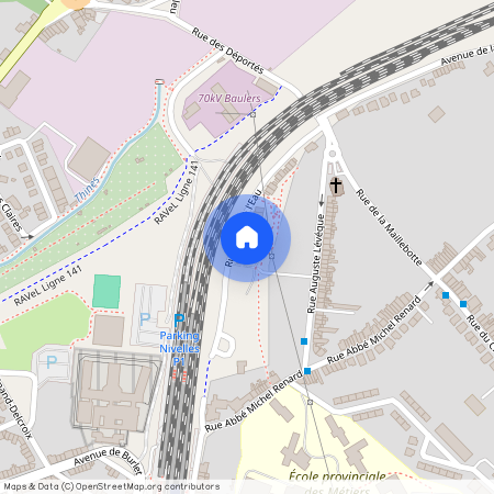 Rue Par-Delà l'Eau, 13, 203, 1400, Nivelles