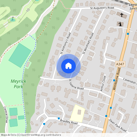 St. Winifreds Road, Bournemouth