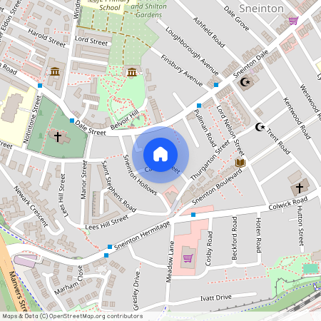 Castle Street, Nottingham, Nottinghamshire, NG2