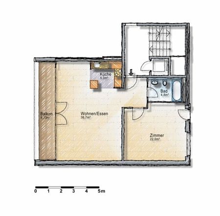 Charmant appartement central dans une communauté de maisons tranquille - Foto 4
