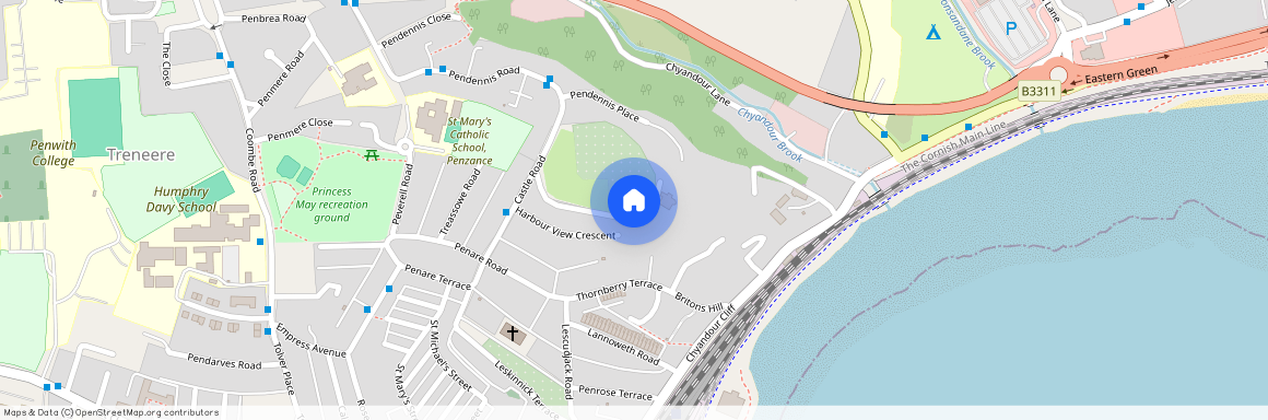 Lescudjack Heights, TR1, Penzance