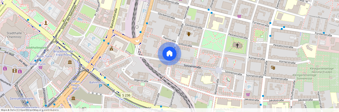 Hainstraße 25, 09130 Sachsen - Chemnitz