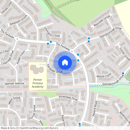 Sedgefield Grove, Perton, Wolverhampton, Staffordshire, WV6