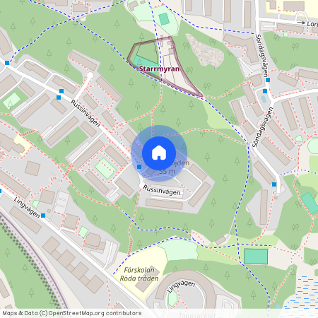 Russinvägen 65, Hökarängen