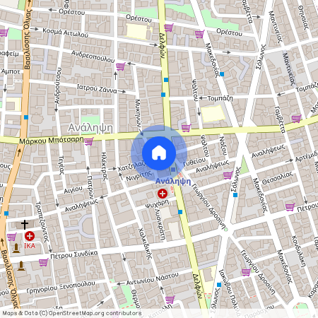 Ανάληψη - Μπότσαρη (Ανάληψη - Μπότσαρη - Νέα Παραλία)