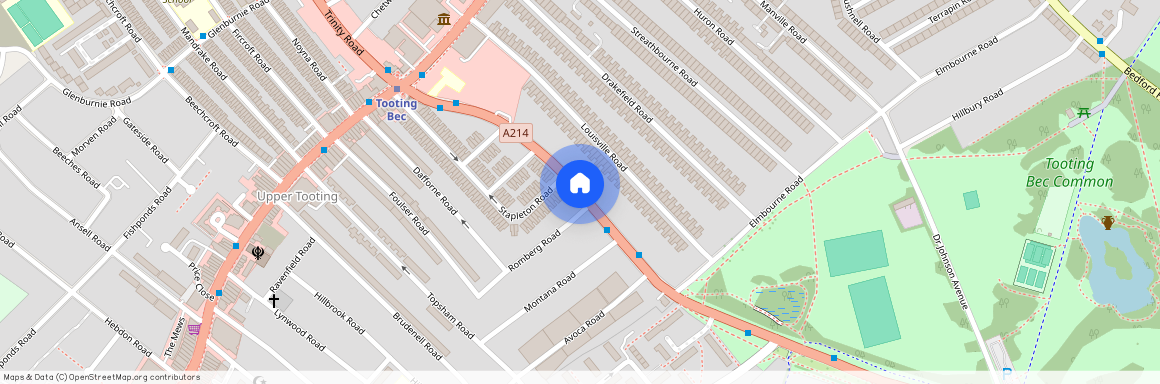 Tooting Bec Road, London, SW17