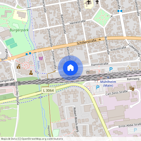 Bahnhofstraße 84, 63165, Mühlheim Am Main