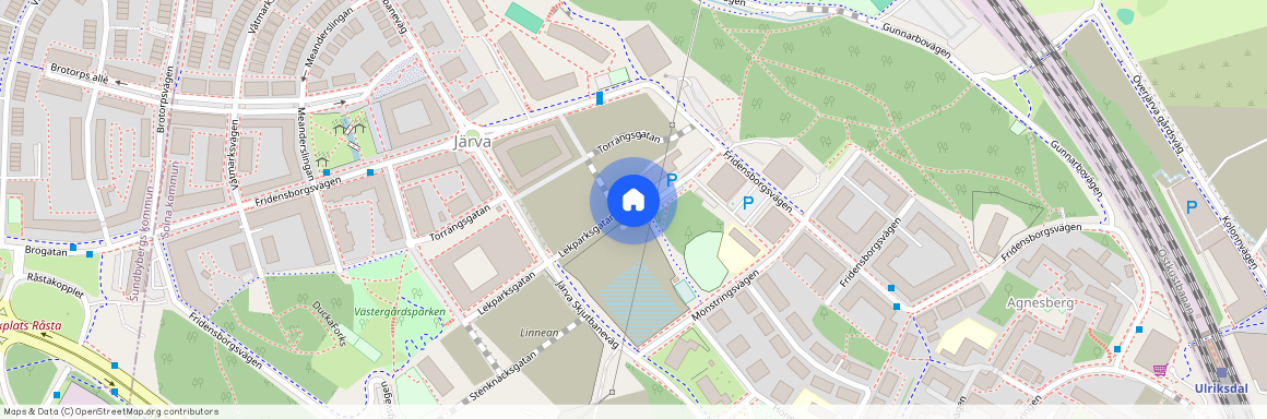 Fridensborgsvägen, Solna