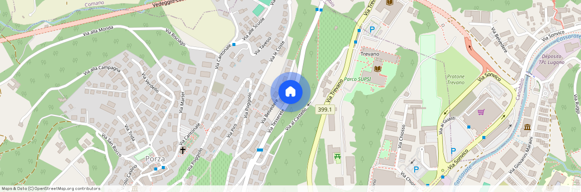 6948, Porza, Via Tesserete