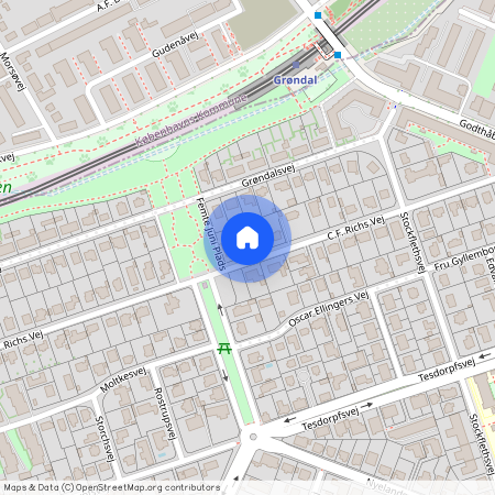 C.F. Richs Vej 38, st., 2000 Frederiksberg