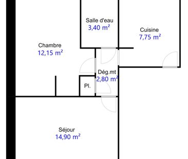 Location Appartement 2 pièces 41m² MARSEILLE 14ème - Photo 5