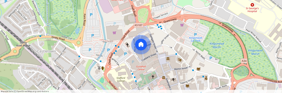 Princes Street, Stafford, ST16