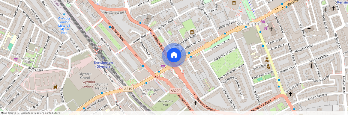 St. Mary Abbots Terrace, West Kensington