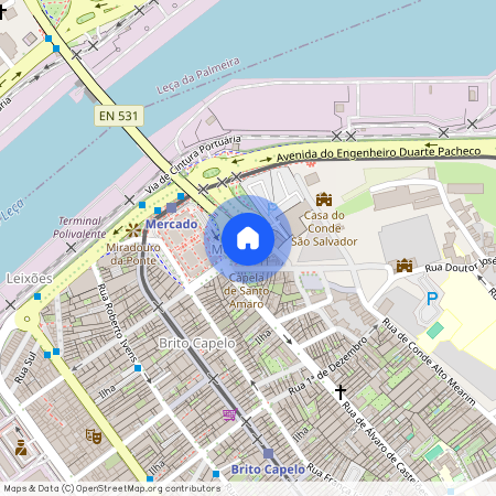 Rua Conde de São Salvador, Portugalia, Matosinhos