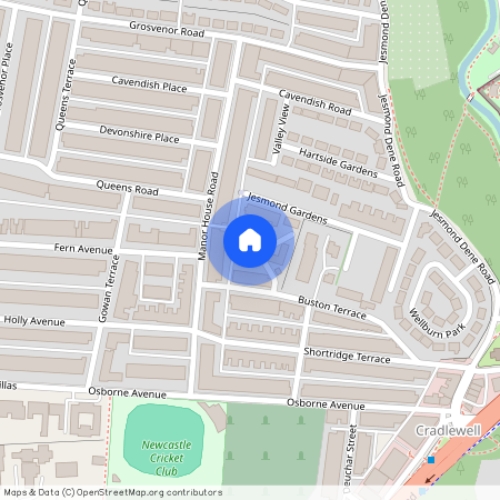 11, Orchard Place, Jesmond, Newcastle Upon Tyne, NE2 2DE