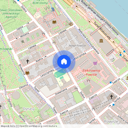 Warszawa, Śródmieście, Powiśle, Dragonów