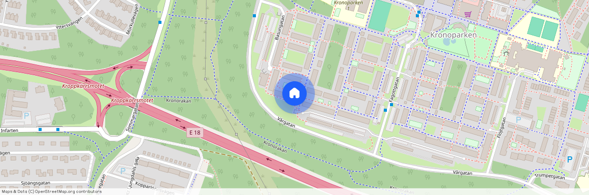 Kronoparken, Karlstad, Värmland, Basungatan 4k