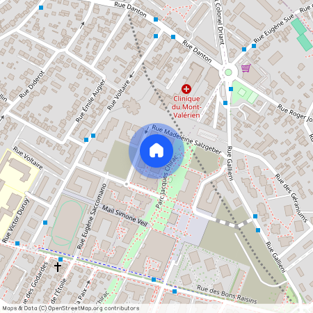 Plateau-Mont Valérien, Rueil-Malmaison