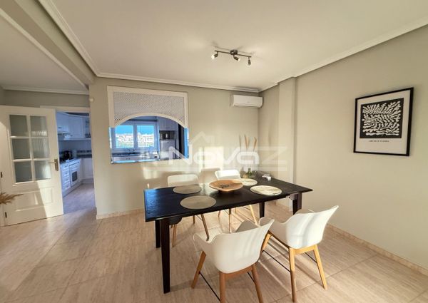 Noble luxury. Two bedroom apartment in a quiet urbanization overlooking the sea and golf cour
