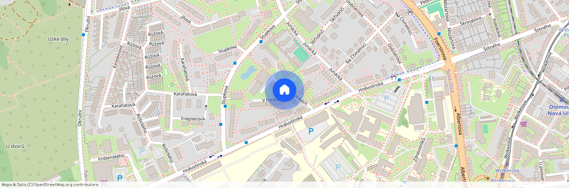 V hlinkách, Olomouc