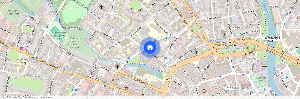 Apartment 25 Brook House, 19 Brook Street, Derby, DE1 3PF