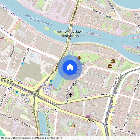 ul. gen. Władysława Sikorskiego, Stare Miasto, Stare Miasto, Wrocław, dolnośląskie