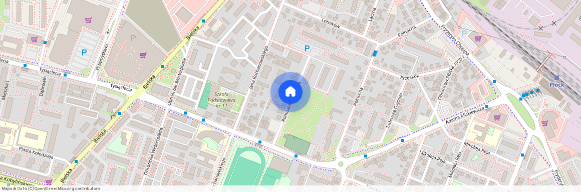 ul. Romualda Traugutta, Płock, mazowieckie