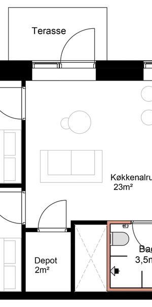 Jarlsberggade 5A, st lejl. 5 - Foto 2