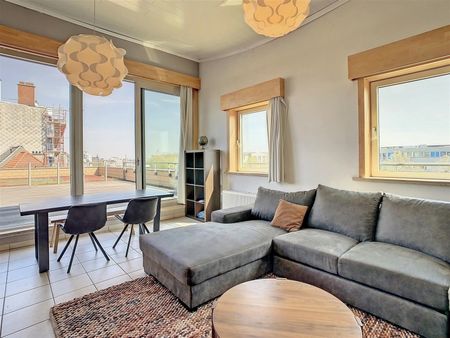 Gemeubeld duplex-appartement met riant terras te Gent! - Foto 5