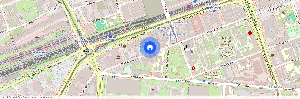 ul. Nowogrodzka, Filtry, Ochota, Warszawa, mazowieckie