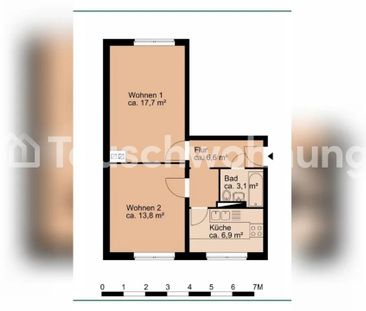 TAUSCHWOHNUNG 2 Zimmer Wohnung in Adlershof - Foto 1