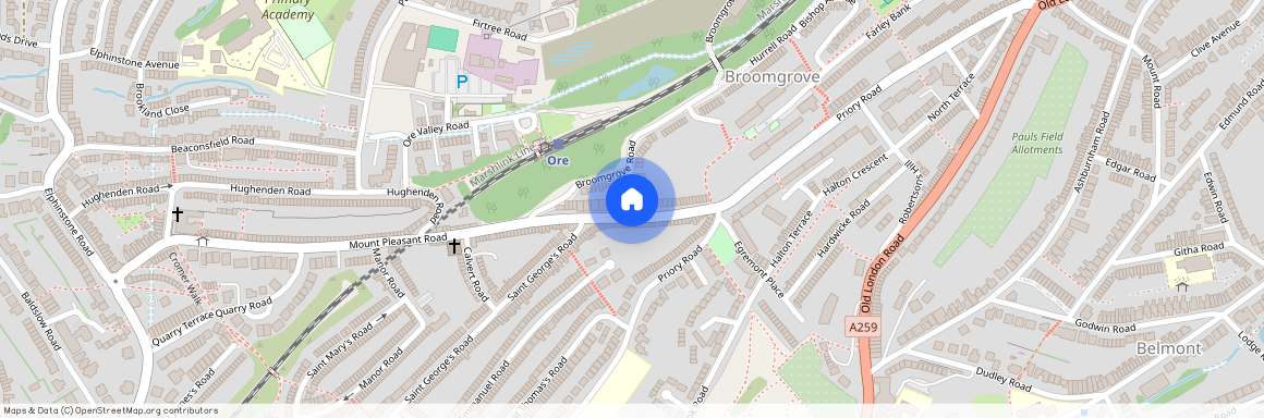 Mount Pleasant Road, Hastings, East Sussex, TN34