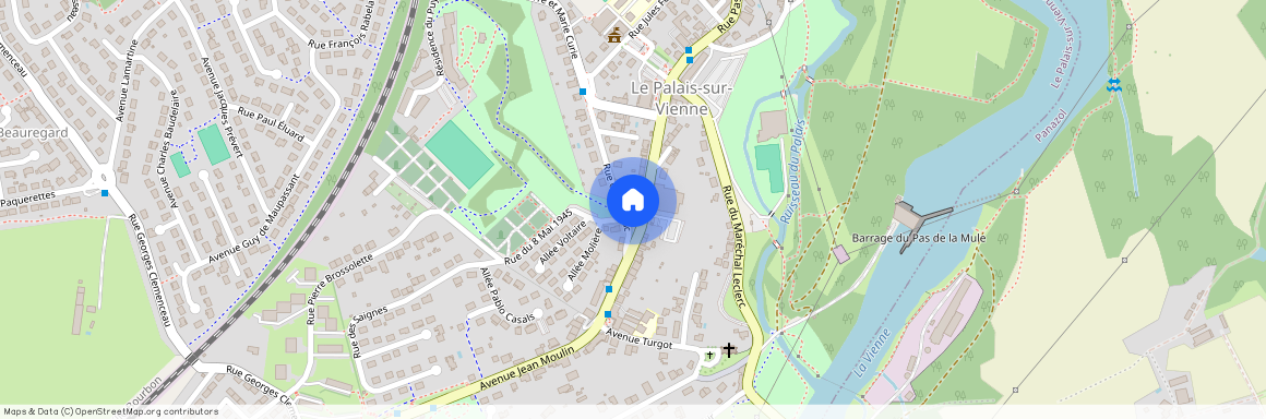 87410, Le Palais-Sur-Vienne