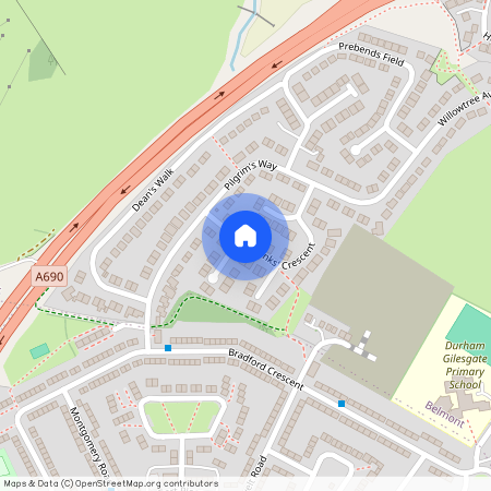 Monks Crescent, Durham DH1