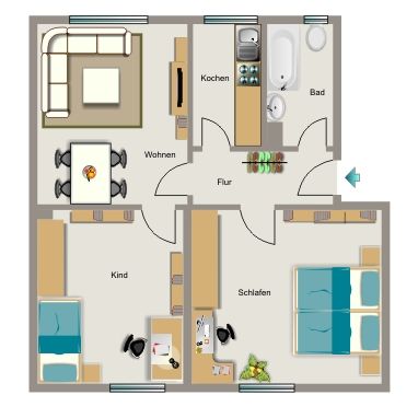 Evastraße 9, 45889 Gelsenkirchen - Photo 1