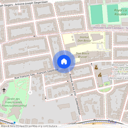 Avenue du Val d'Or 65 - 1150 Woluwe-Saint-Pierre