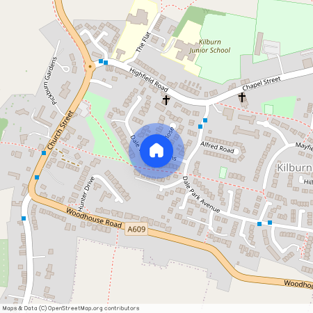 Dale View Gardens, Kilburn, DE56