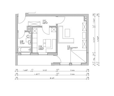 1,5 Zimmer Wohnung mit Balkon und Einbauküche - Photo 3