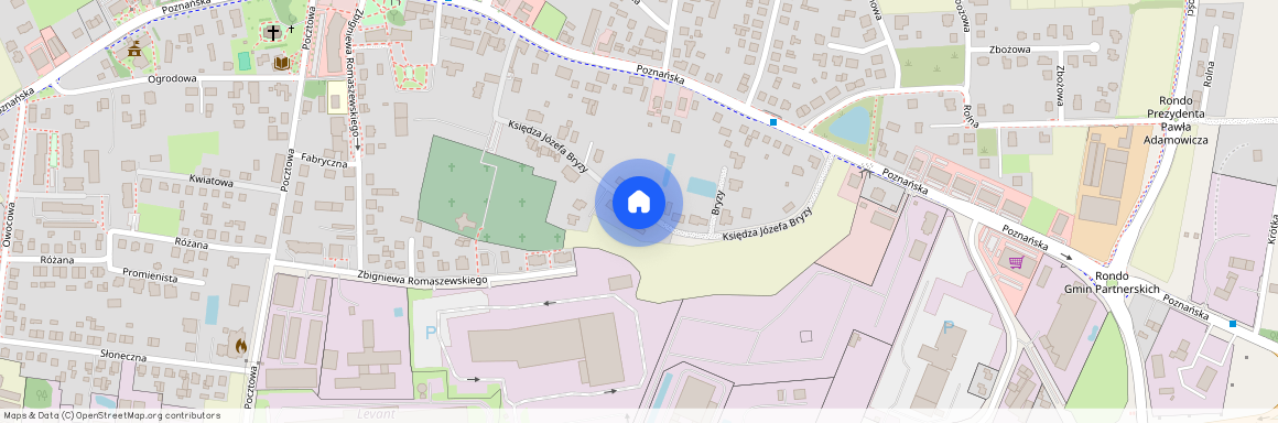 ul. ks. Józefa Bryzy, Tarnowo Podgórne, Tarnowo Podgórne, poznański, wielkopolskie