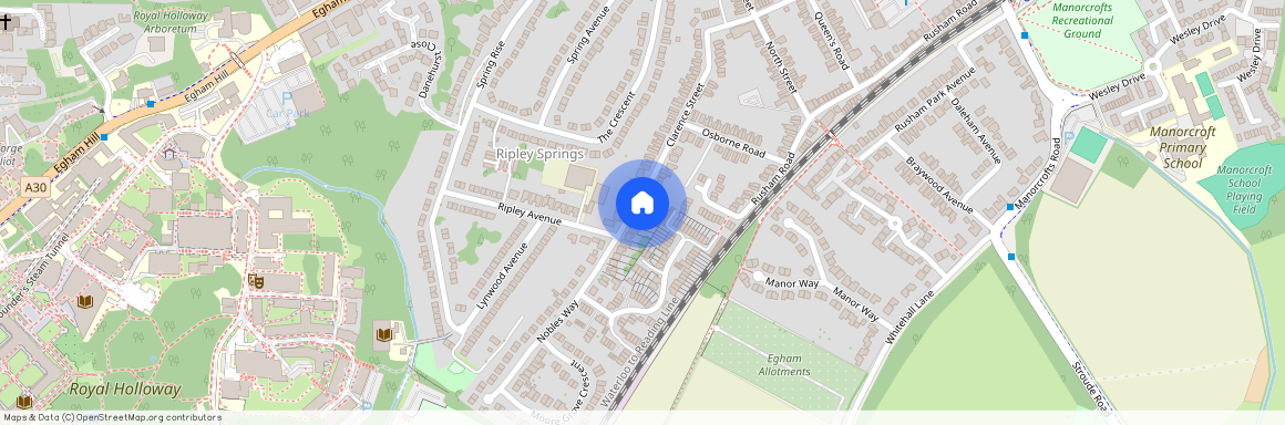 Clarence Street, Surrey TW20