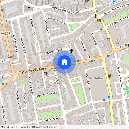 Kensington Gardens Square, Westbourne Grove, W2