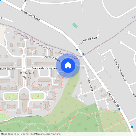 Brandesbury Square, Repton Park, Woodford Green, Essex