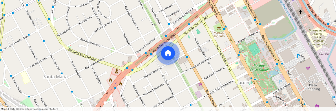Rua das Laranjeiras, 619 - Campestre, Santo André - SP