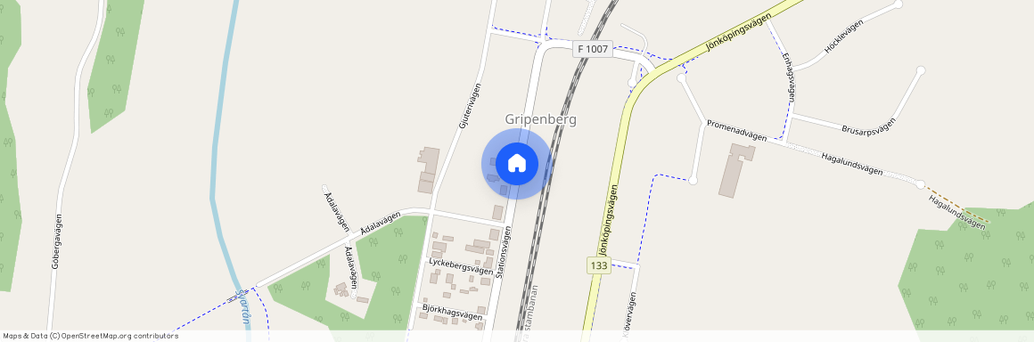 Stationsvägen, Tranås