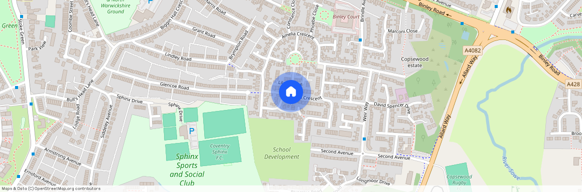 Amelia Crescent, Coventry, CV3