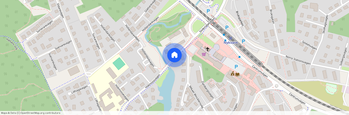 Musseronvägen, Nykvarn