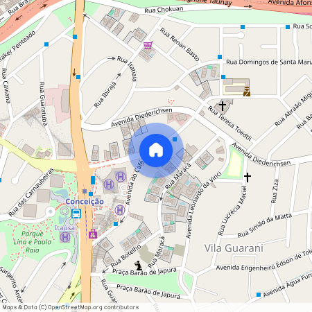Avenida do Café, 400 - em frente aos correios - Vila Guarani(Zona Sul), São Paulo, São Paulo, 04311001
