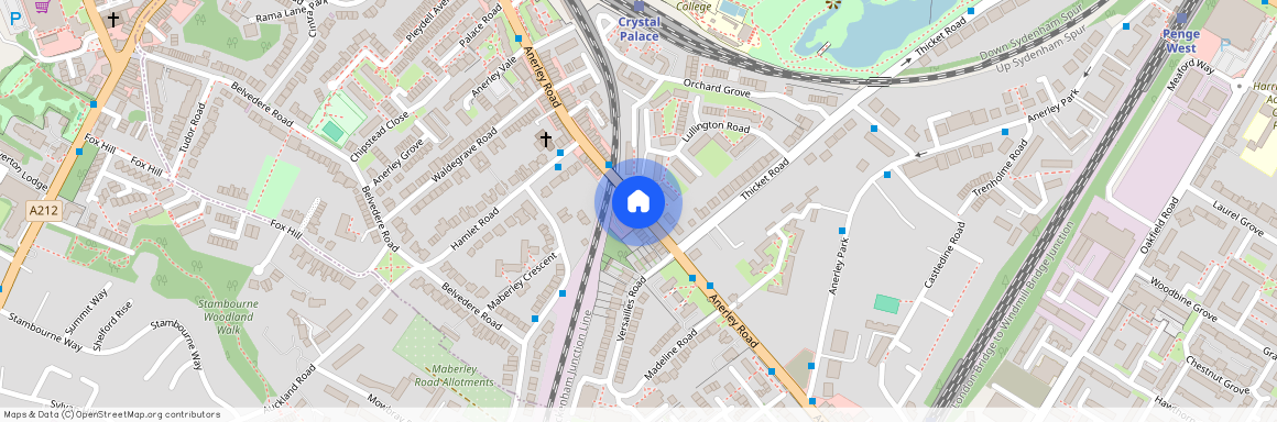 Anerley Road, Anerley