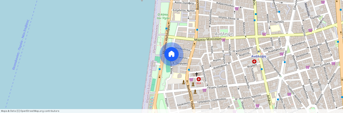 Νέα Παραλία (Ανάληψη - Μπότσαρη - Νέα Παραλία)